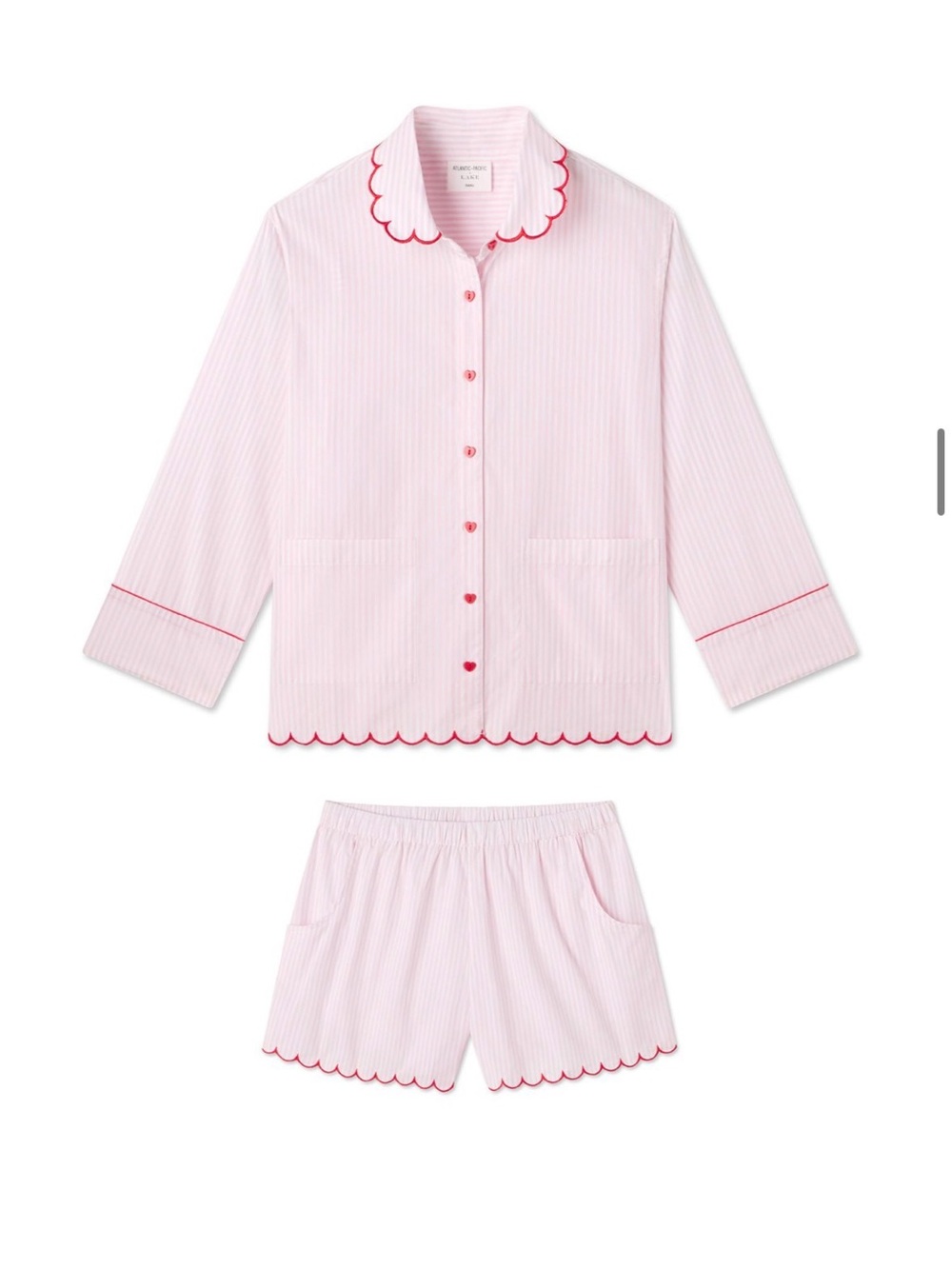 LAKE X Atlantic Pacific Lottie Shorts Set M
